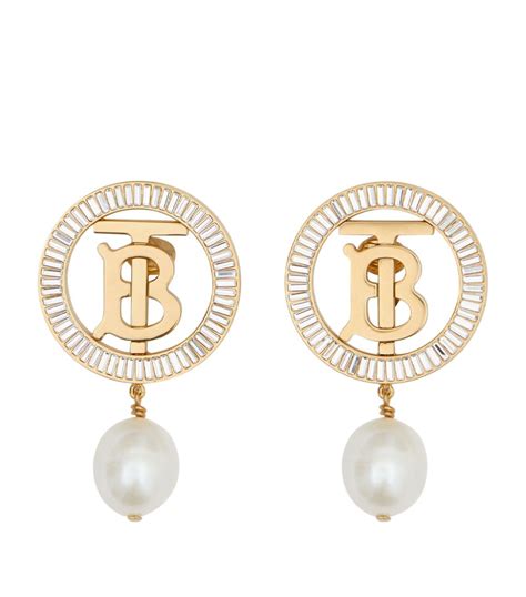 burberry gold rings|Burberry clip on earrings.